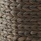 Casafield Waste Basket, Seagrass Water Hyacinth Woven Wicker Trash Can for Bathroom, Bedroom, Laundry Room, Home Office
